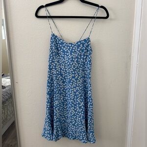zara mini summer dress